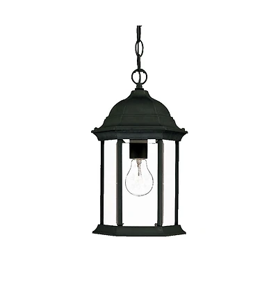 Hanging Glass Lantern Light – Classic Pendant for Home & Garden Decor