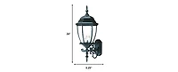 Outdoor Ornamental Lantern Wall Light – Stylish Lighting for Exterior Spaces