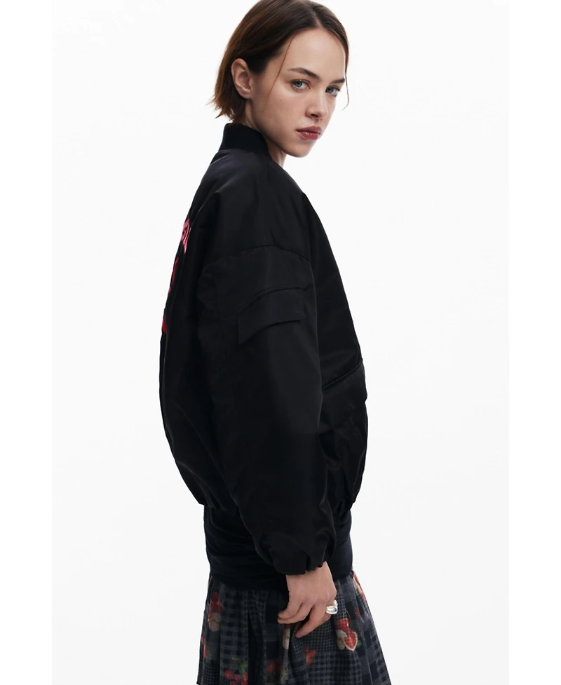Desigual Women's Cherry bomber jacket