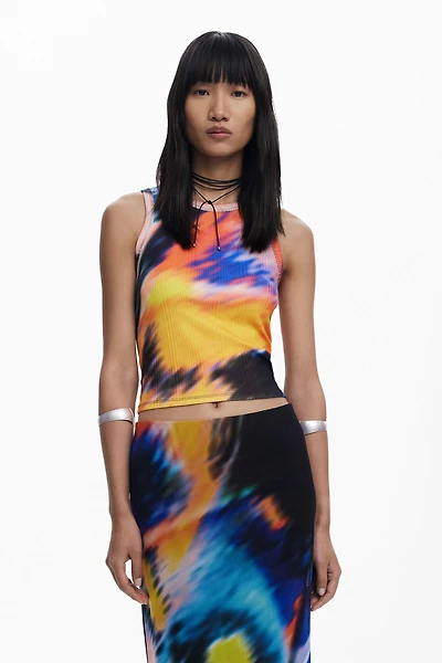 Desigual Women's T-shirt designed by Mr. Christian Lacroix