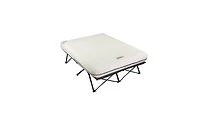 Coleman Camping Cot & Air Mattress Combo with Battery Pump & Side Tables, Queen