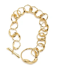 Robert Lee Morris Soho Sculpted Link Collar Necklace