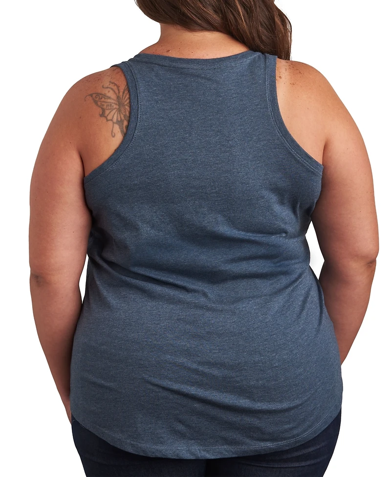 Hybrid Apparel Plus Lilo Stitch Graphic Tank Top