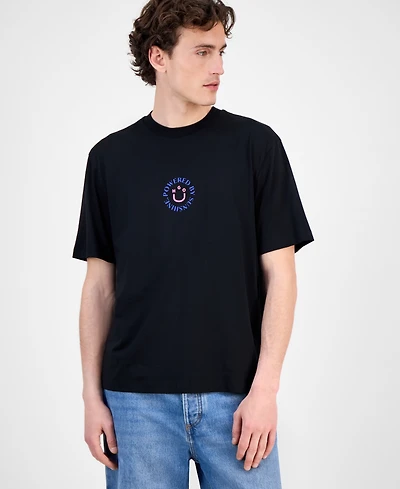 Hugo Boss Men's Napoka Logo Graphic Cotton T-Shirt