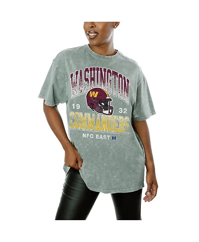 Gameday Couture Women's Gray Washington Commanders Nothing But The Best T-Shirt