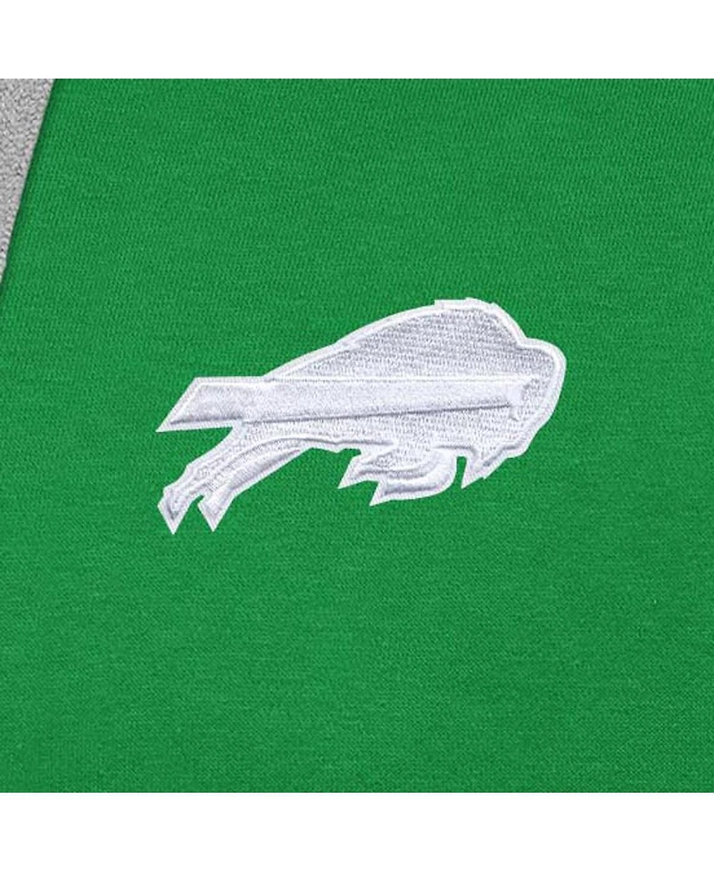 Antigua Men's Kelly Green Buffalo Bills St. Patrick's Day Victory Pullover Hoodie