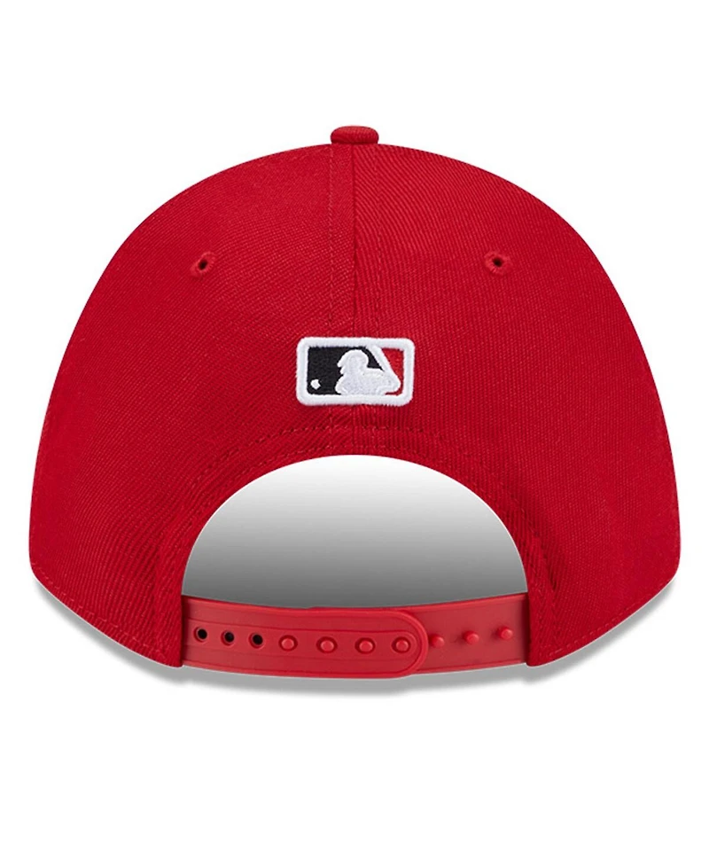 New Era Men's Red Cincinnati Reds Player Replica 9FORTY Adjustable Hat