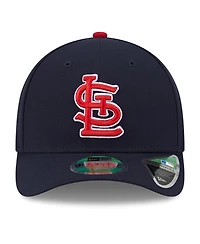 New Era Men's Navy St. Louis Cardinals Player Replica 9FORTY Adjustable Hat