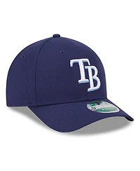 New Era Men's Navy Tampa Bay Rays Player Replica 9FORTY Adjustable Hat