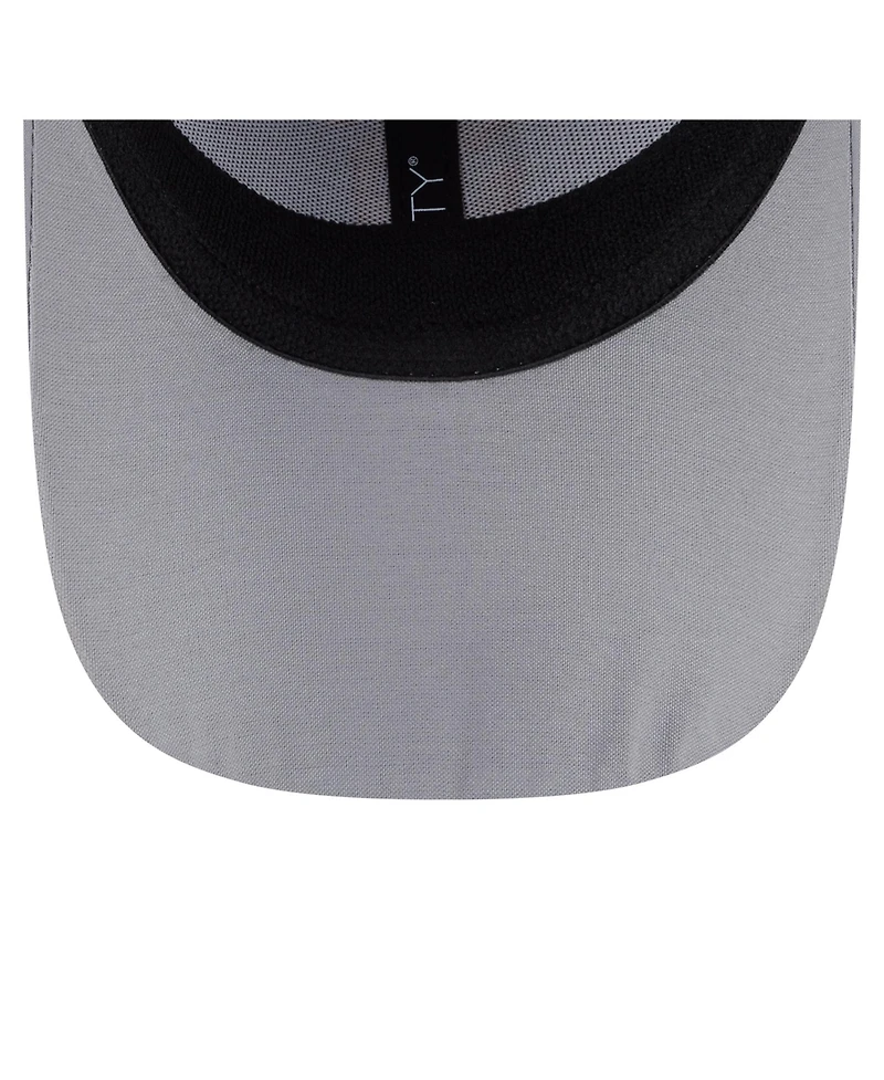 New Era Men's Gray San Francisco Giants Linear 39THIRTY Flex-Fit Hat