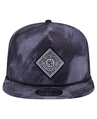 New Era Men's Navy New York Yankees Printed Golfer Snapback Hat