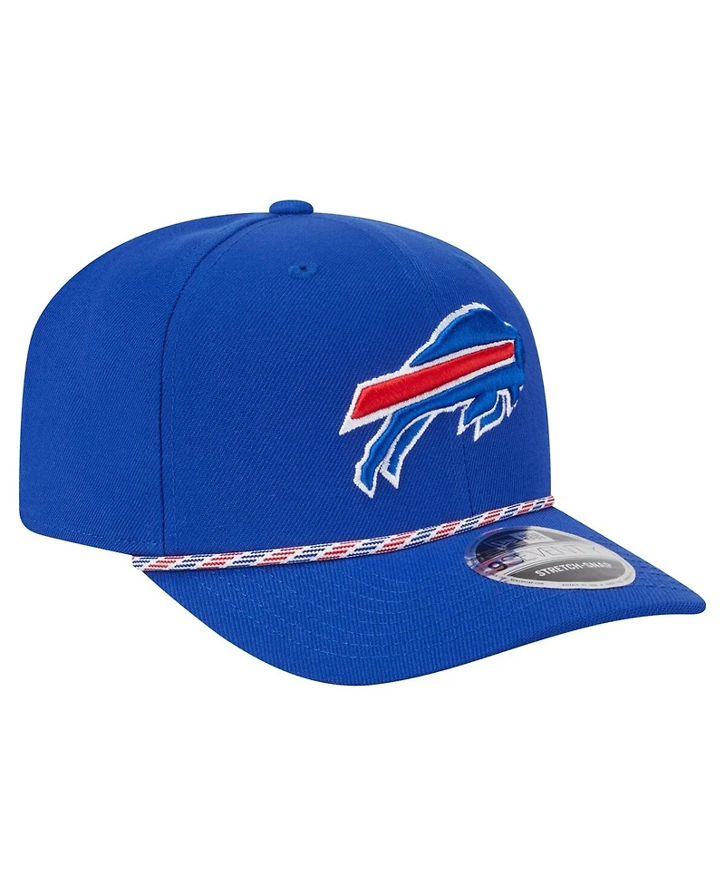 New Era Men's Royal Buffalo Bills Gameday Multi Rope 9SEVENTY Stretch-Snap Hat