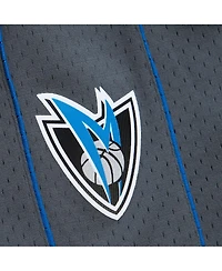 Mitchell & Ness Men's Gray Dallas Mavericks 2003/04 Replica Shorts