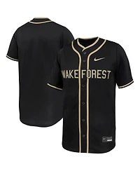 Nike Men's Black Wake Forest Demon Deacons Limited Baseball Jersey