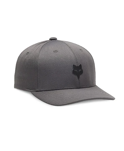 Fox Big Boys and Girls Gray Racing Lithotype 110 Structured Adjustable Hat