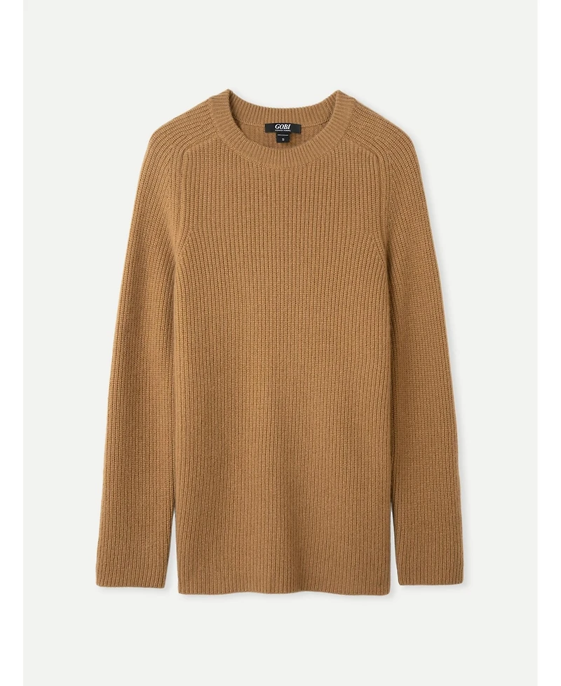 Gobi Cashmere Women's Sweater with Side Zippers