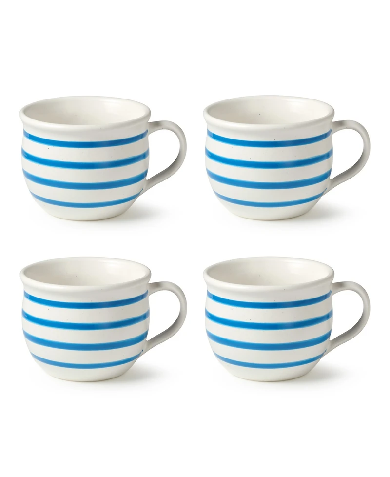 Certified International Dockside Jumbo 4-Pc. Chowder Bowls, Service For 4