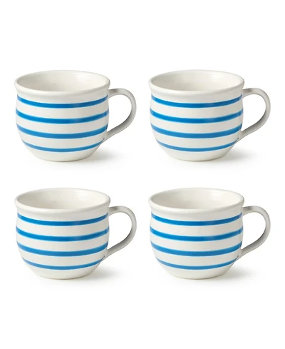 Certified International Dockside Jumbo 4-Pc. Chowder Bowls, Service For 4