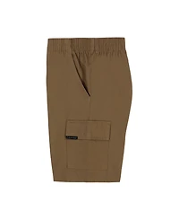 Calvin Klein Toddler and Little Boys 2-Piece Short Sleeve Logo T-Shirt Twill Cargo Shorts Set