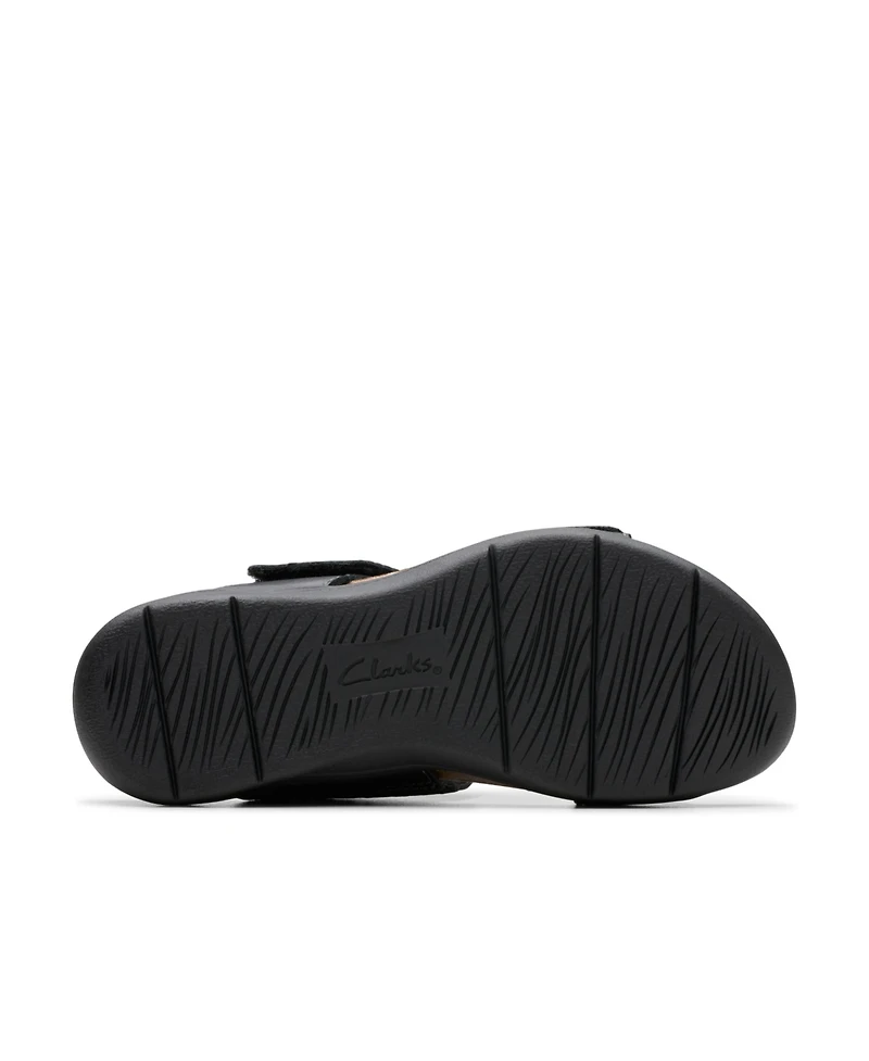 Clarks Women's April Raelyn Slip On Flat Sandals
