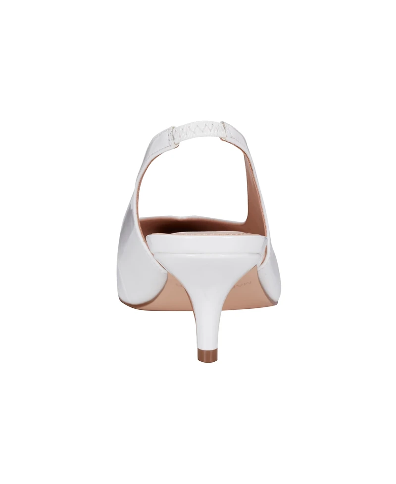 Marc Fisher Women's Labela Slingback Kitten Heel Pumps