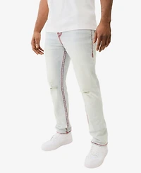True Religion Men's Rocco Super T Flap Skinny Jean