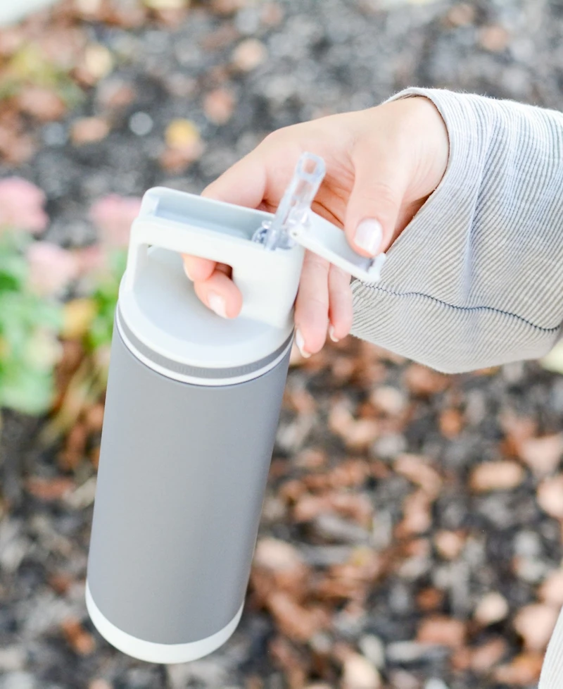 Grosche Alpine Flip 'N Sip Insulated, Leakproof Water Bottle, 20 oz.