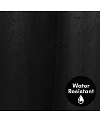 Americanflat 71x74 Solid Shower Curtain - Water Resistant