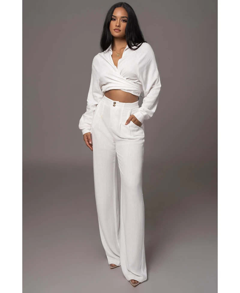 Jluxlabel Women's Thea Linen Pants