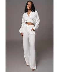 Jluxlabel Women's Thea Linen Pants