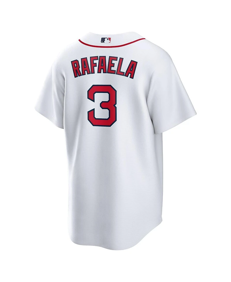 Nike Men's Ceddanne Rafaela White Boston Red Sox Home Replica Jersey