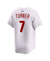 Nike Men's Trea Turner White Philadelphia Phillies Home Limited Player Jersey