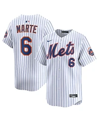 Nike Men's Starling Marte White New York Mets Alternate Limited Player Jersey