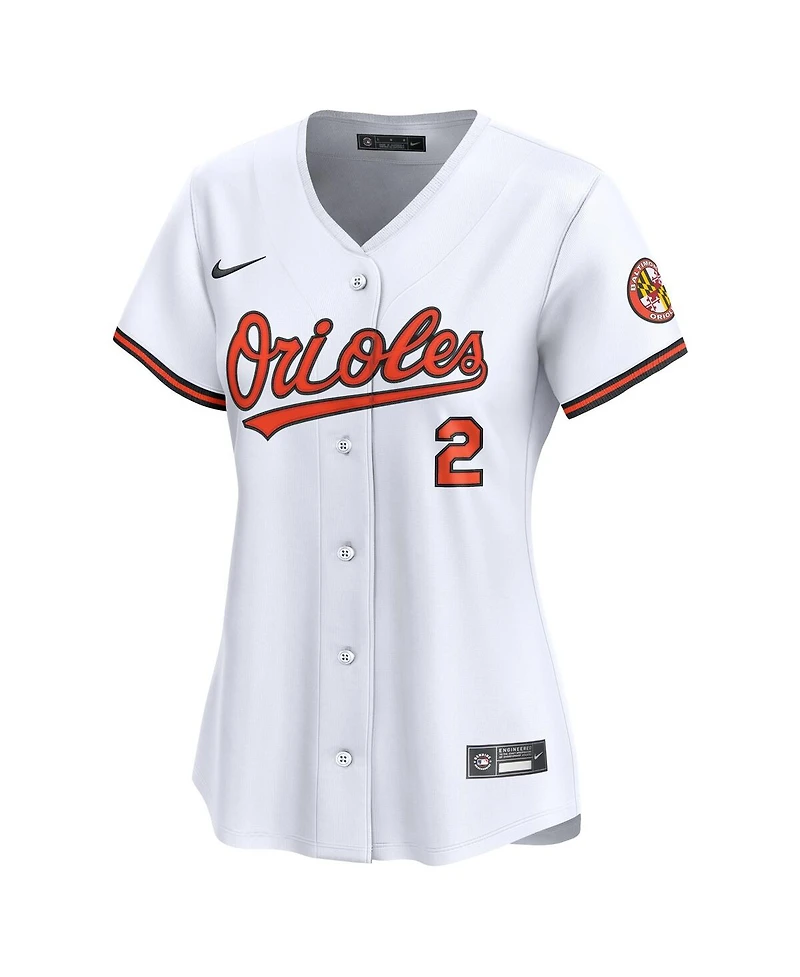 Nike Women's Gunnar Henderson White Baltimore Orioles Home Limited Player Jersey