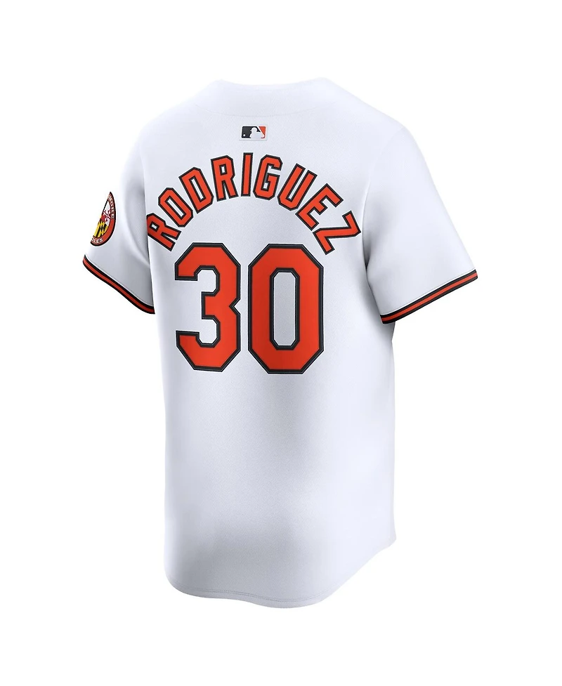 Nike Men's Grayson Rodriguez White Baltimore Orioles Alternate Limited Player Jersey