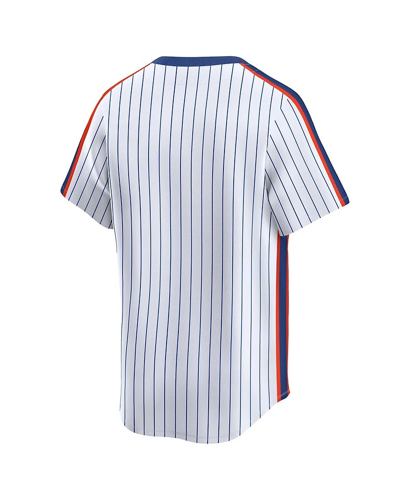 Nike Men's White New York Mets Throwback Cooperstown Collection Limited Jersey