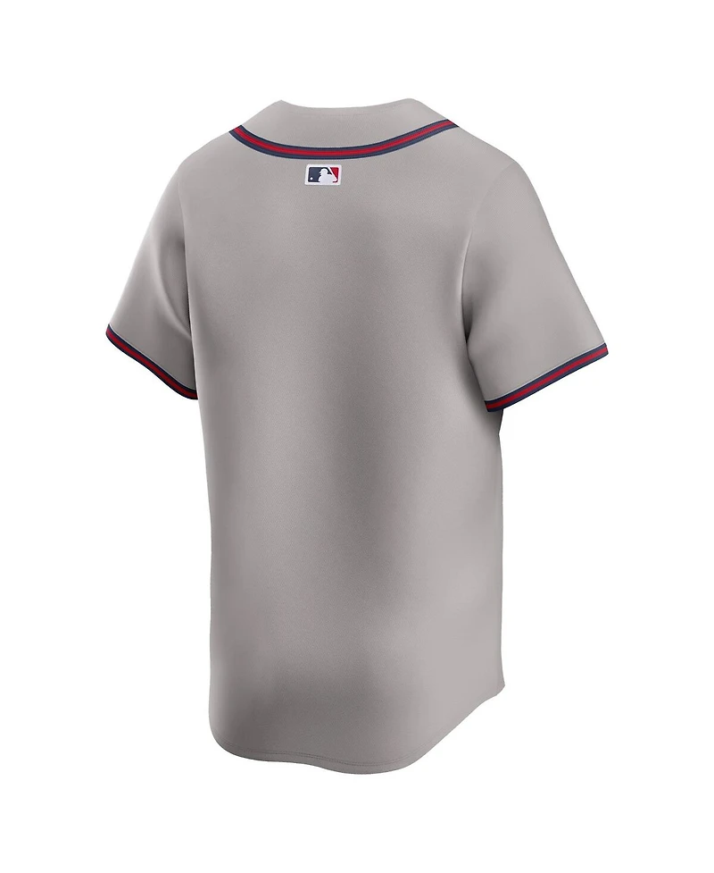 Nike Men's Gray Atlanta Braves Away Limited Jersey