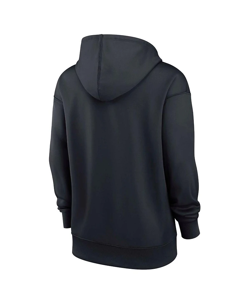 Nike Women's Navy Cleveland Guardians Authentic Collection Performance Pullover Hoodie