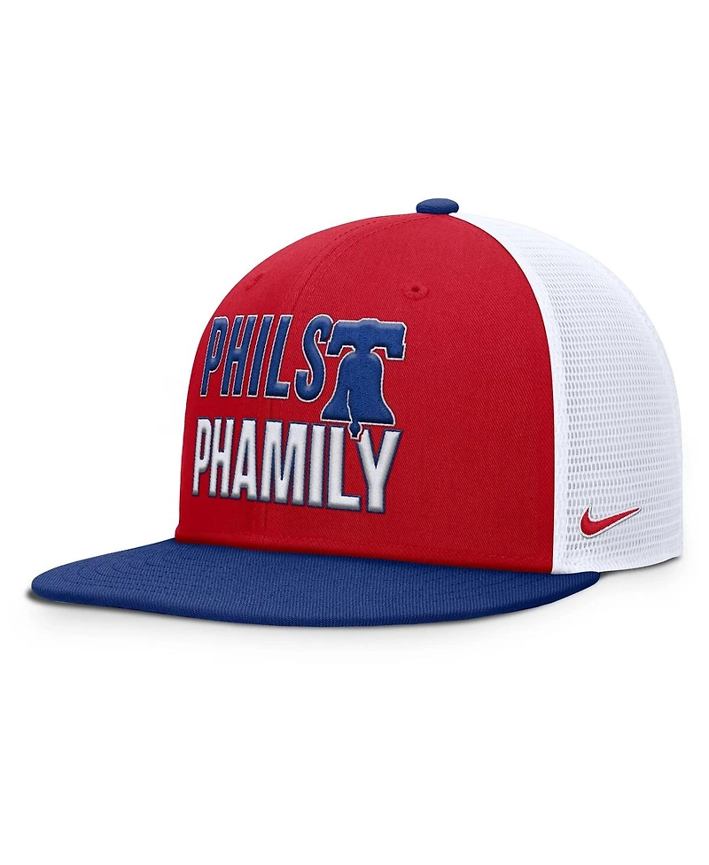Nike Men's Red Philadelphia Phillies Pro Trucker Snapback Hat