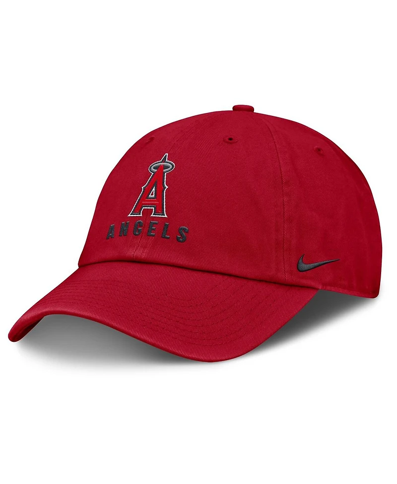 Nike Women's Red Los Angeles Angels Club Adjustable Hat