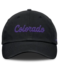 Nike Women's Black Colorado Rockies Club Adjustable Hat