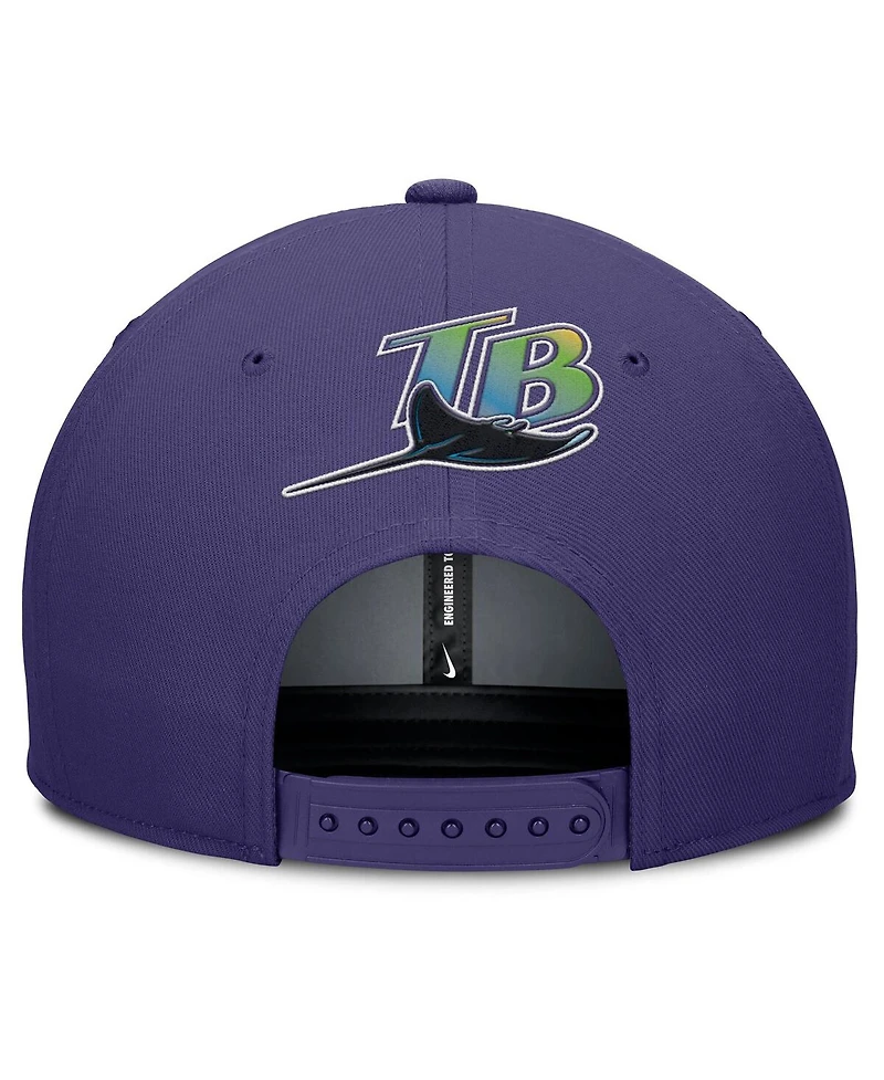 Nike Men's /Purple Tampa Bay Rays Pro Performance Snapback Hat