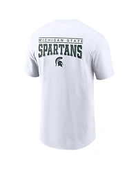 Nike Men's White Michigan State Spartans T-Shirt