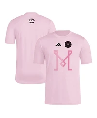Adidas Men's Pink Inter Miami Cf 2025 Jersey Hook Aeroready T-Shirt