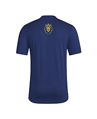 Adidas Men's Navy Real Salt Lake 2025 Jersey Hook Aeroready T-Shirt