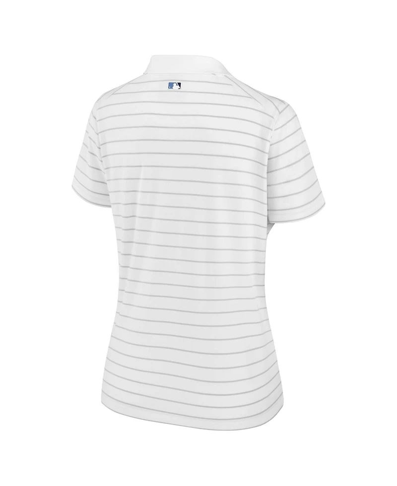 Nike Women's White Tampa Bay Rays Authentic Collection Victory Performance Polo Shirt