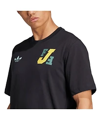 Adidas Men's Black Jamaica National Team Varsity Pack T-Shirt
