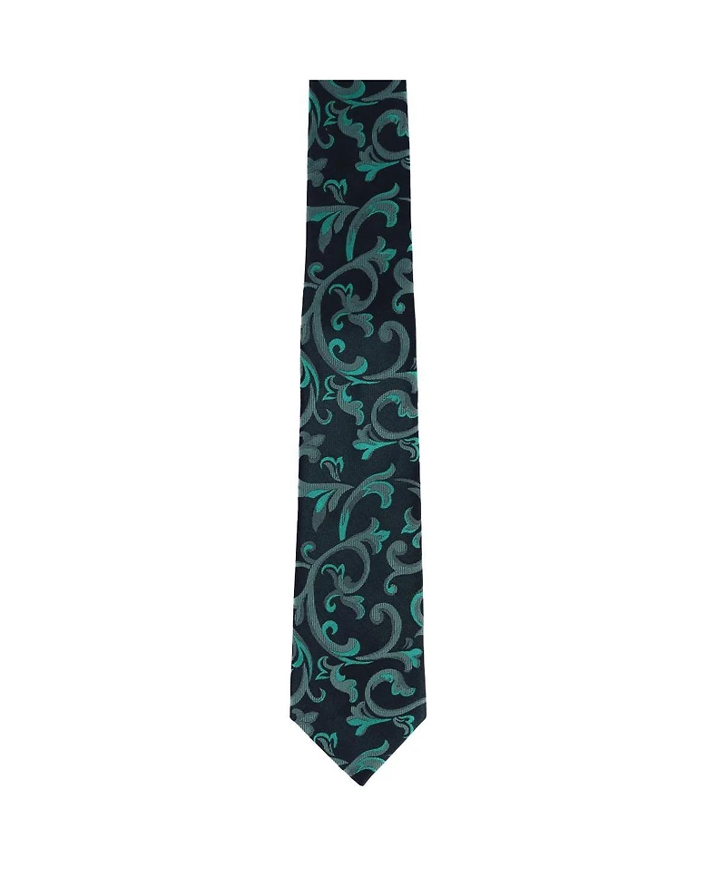 Trafalgar Men's Christian the Romantic Brocade Silk Necktie
