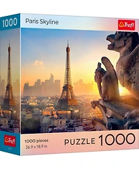 Trefl Red 1000 Piece Puzzle - Sunset Paris Skyline