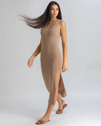 Pietro Brunelli Milano Women's Slim-Fit V-Neck Side Slit Dress Dalia